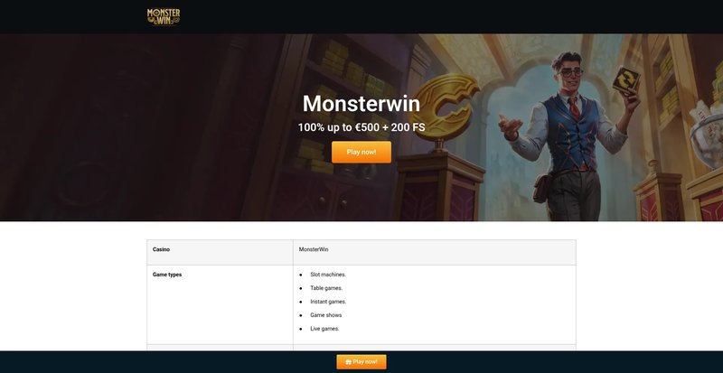 France - monsterwin casino review